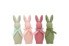 EASTER FLOCK SUMMER BLUSH BUNNY MINI ASS 5X5X16CM