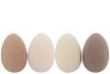 EASTER FLOCK NATURAL BROWN EGG XL ASS 38X38X53CM