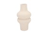 LISBOA WHITE VASE BULB HIGH 18X18X34CM