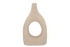 LISBOA SAND VASE OVAL 28X11X46CM