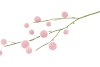 SILK FLOCKY FRUIT PINK 80CM