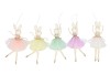 EASTER FUN HANGER DREAMY PASTEL MIX BUNNY BALLET ASS 10X22CM