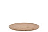 MUMBAI MANGO WOODEN TRAY ROUND SMALL EDGE 28X28X2CM