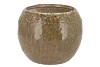 IRON STONE SAND BALL POT 24X24X16CM