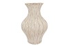 LIMA WHITE VASE NECK 27X27X41CM