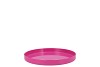 MELAMINE FUCHSIA TRAY 22X22X2CM