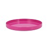 MELAMINE FUCHSIA TRAY 32X32X3CM