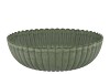 MELAMINE LISA GREEN BOWL 30X30X9CM