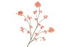 SILK CHERRY BLOSSOM PEACH 126CM