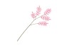 SILK SALIX LEAF SINGLE PINK 90CM