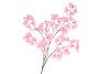 SILK GINKGO LEAF PINK 130CM