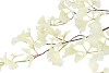 SILK GINKGO LEAF WHITE 130CM