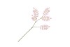 SILK SALIX LEAF SINGLE PURPLE 90CM