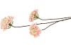 SILK HYDRANGEA BRANCH PINK/CHAMPAGNE 85CM