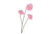 SILK HYDRANGEA BRANCH LIGHT PINK 85CM