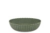 MELAMINE LISA GREEN BOWL 20X20X8CM