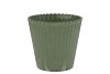 MELAMINE LISA GREEN POT STRAIGHT 13X9X13CM