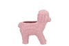 EASTER HAPPY PINK VASE SHEEP 14X8X18CM