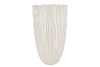 LIMA WHITE VASE LONG 25X25X45CM