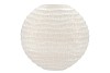 LIMA WHITE VASE OVAL 51X17X50CM