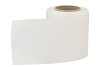 RIBBON MOURNING WHITE 10CM X 25 METER