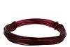 WIRE ALUMINIUM BORDEAUX 2MM X 12 METER A 100 GRAM