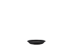 FLORISTRY PLATE 16CM P/10 BLACK