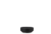 FLORISTRY PLATE 16CM P/10 BLACK