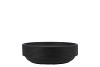 FLORISTRY PLATE 22CM P/10 BLACK