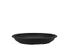 FLORISTRY PLATE 26CM P/10 BLACK