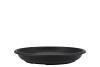 FLORISTRY PLATE 28CM P/10 BLACK