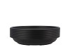 FLORISTRY PLATE 28CM P/10 BLACK