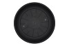 FLORISTRY PLATE 45CM P/10 BLACK