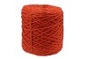 LINT VLASKOORD JUTE ORANJE 3,5MM PER  1 KG