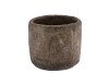 IRON STONE GREY POT 12X11CM