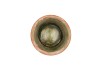 CEMENT POT OUD GROEN ROOD 12X10CM