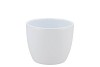 CÉRAMIQUE POT BLANC BRILLANT 7CM 
