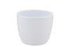 CERAMIC POT WHITE SHINY 10CM