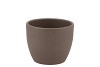 CERAMIC BROWN POT 7CM