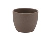 CÉRAMIQUE POT BRUN 8CM