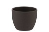 CERAMIC DARK GREY POT 10CM