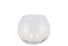 GLASS VASE BALL SPHERE SHADED D13XH10CM