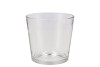 GLAS POT KONISCH ZWAAR D13XH12CM