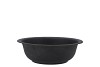 ZINC BOWL MATT BLACK 26X9CM