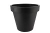 PLASTIQUE ANTHRACITE POT BORD LARGE 40CM