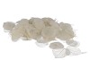 SKELETON LEAVES WHITE SET OF 200