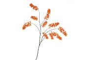 SILK WISTERIA ORANGE 130CM