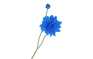 SILK DAHLIA SPIKE BLUE 78CM NM