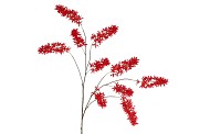 SILK WISTERIA FIERY RED 130CM NM