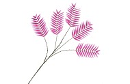 SILK PALM LEAF FUCHSIA 125CM NM